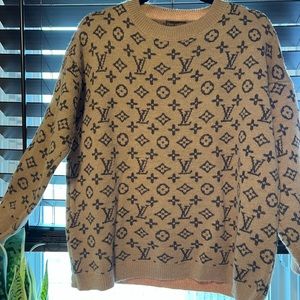 Brown and tan Sweater